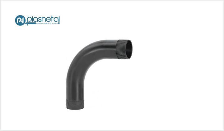 Curva 90º Eletrod Roscav 1" Plasnetal C/25